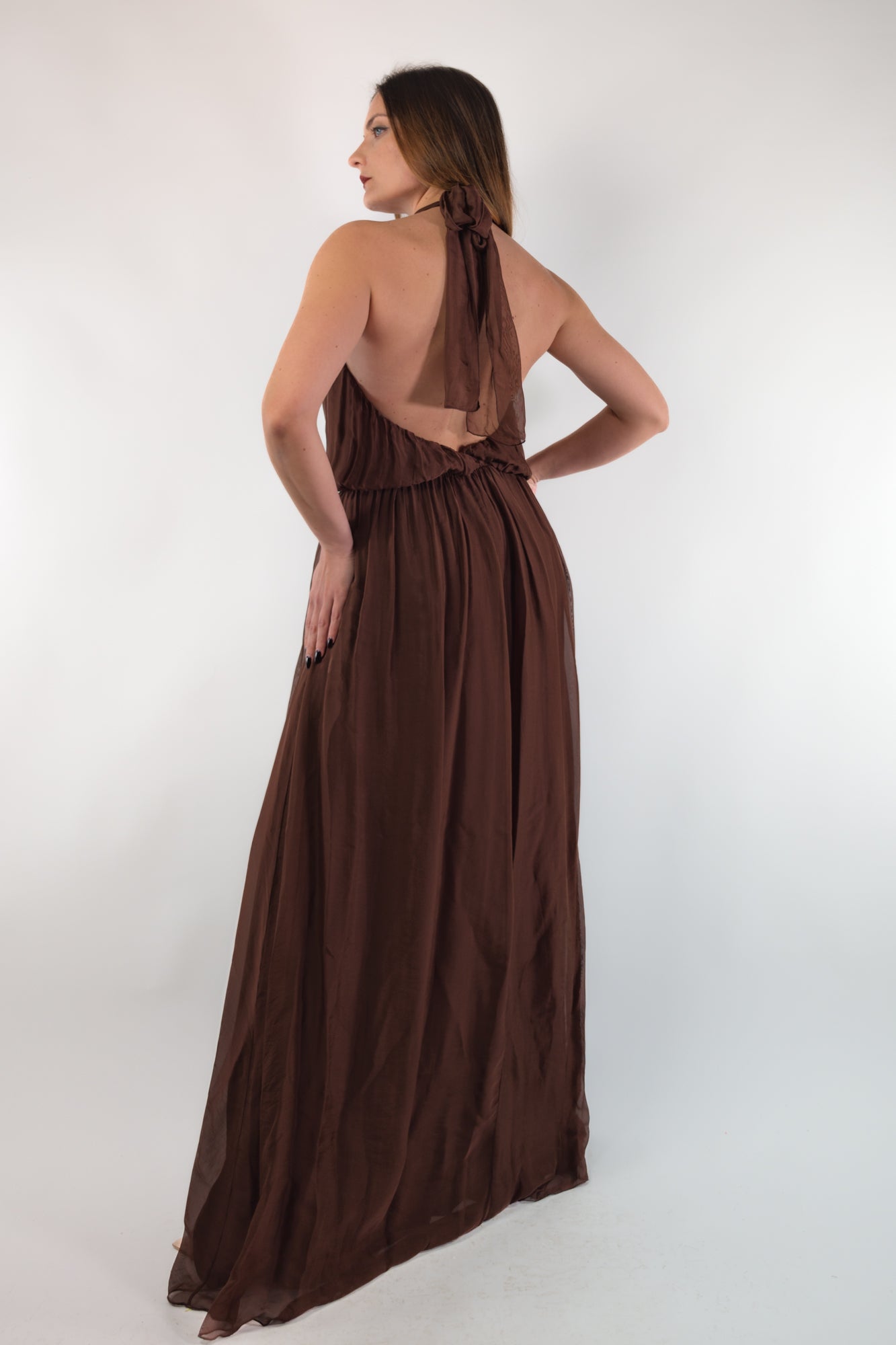 PE26 Have One Abito AFF-Q008 Cioccolato