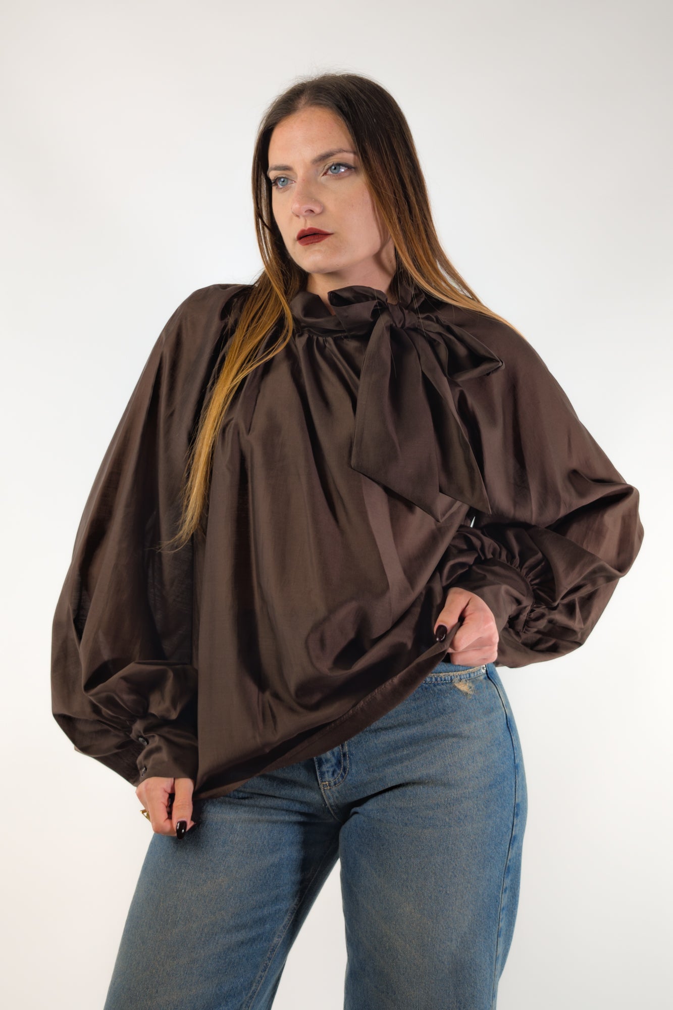 PE26 Vicolo Blusa TAB0210 Moro