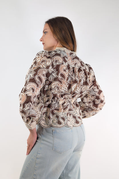 PE26 Tensione In Blusa 38983 Moro