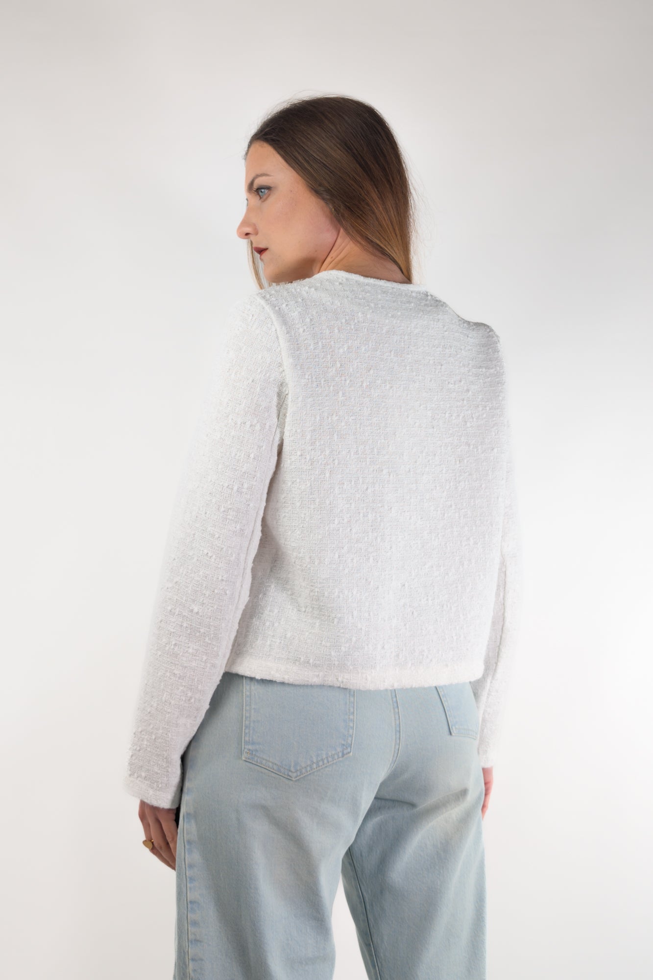 PE26 Susy Mix Giacca 82523 Panna