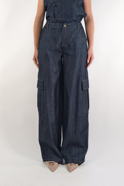 PE26 Tensione In Pantalone TZ749 Denim