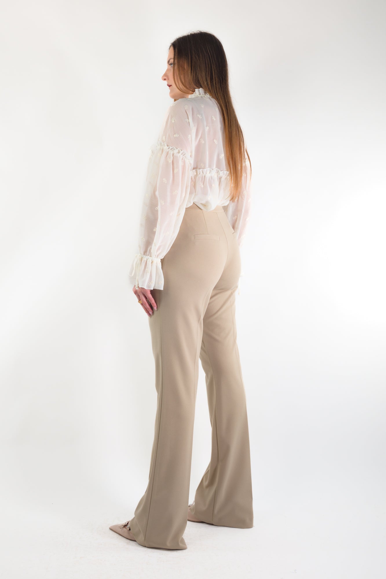 PE26 Tensione In Pantalone PE26100 Beige