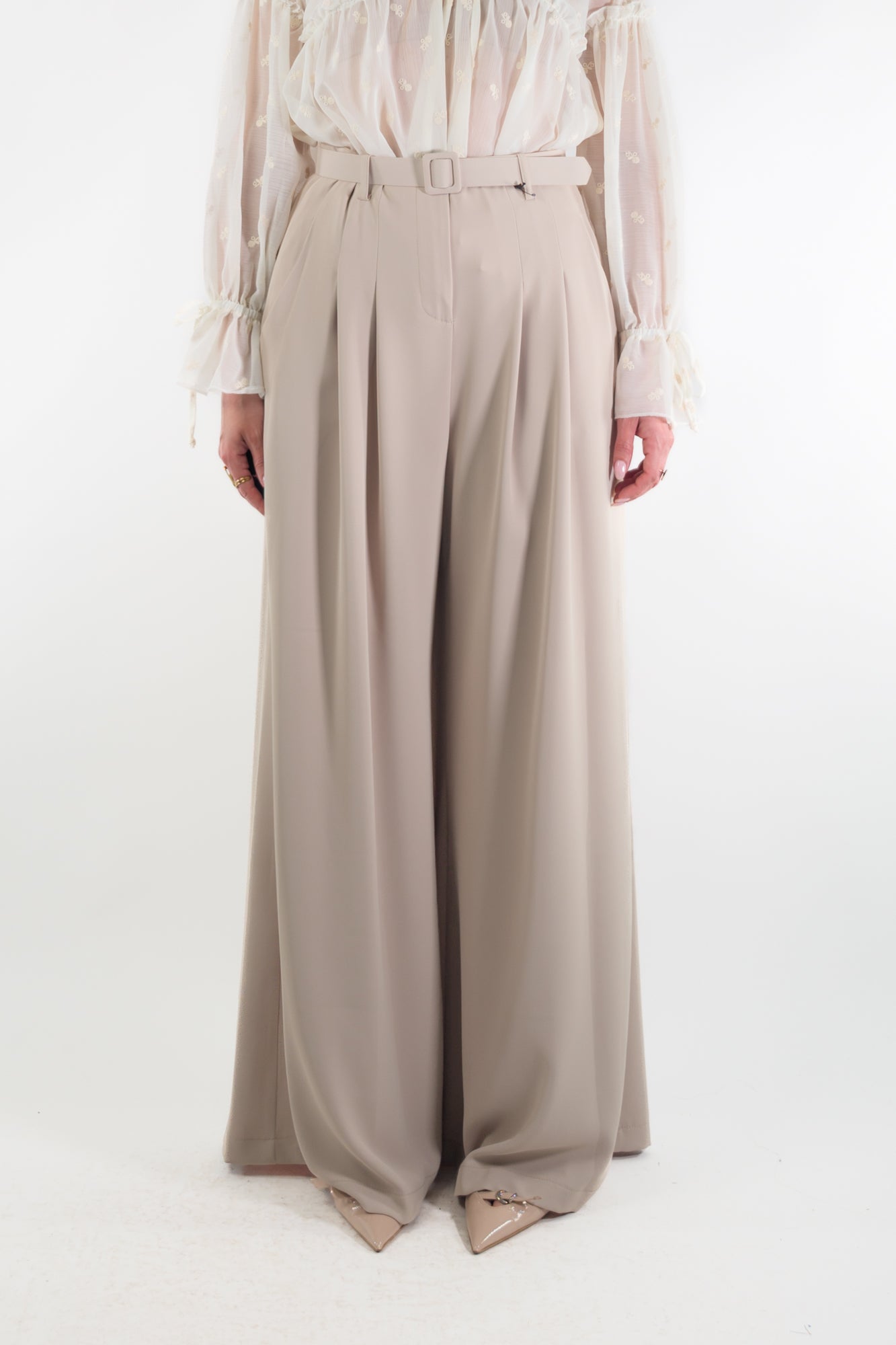PE26 Tensione In Pantalone 1180PE26 Gesso