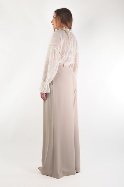 PE26 Tensione In Pantalone 1180PE26 Gesso