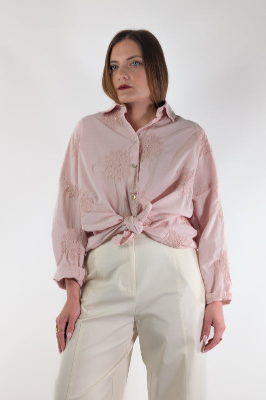 PE26 Susy Mix Camicia S26M239RI Cipria