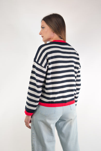 PE26 Susy Mix Maglia 61228 Blu
