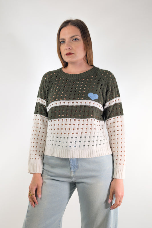 PE26 Susy Mix Maglia 61215 Militare