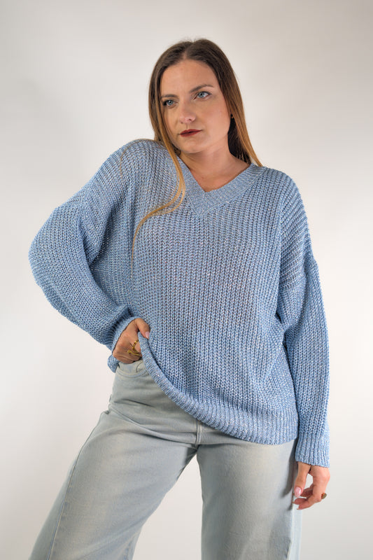 PE26 Susy Mix Maglia WL5022 Celeste