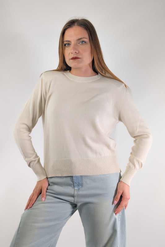 PE26 Susy Mix Maglia 20071SP Burro