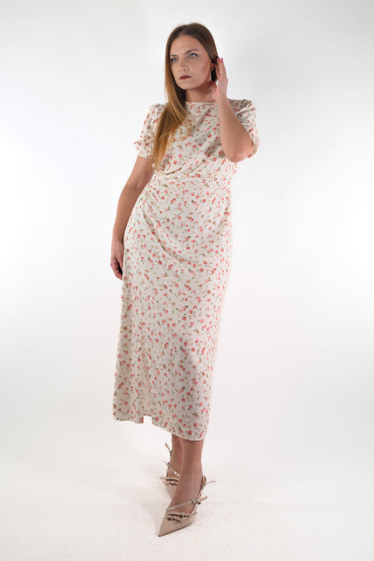 PE26 Susy Mix Abito A11730GNM1 Naturale