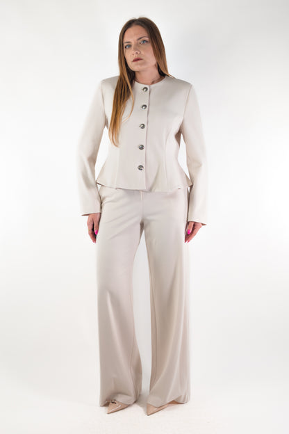 PE26 Tensione In Pantalone 26P4440 Gesso
