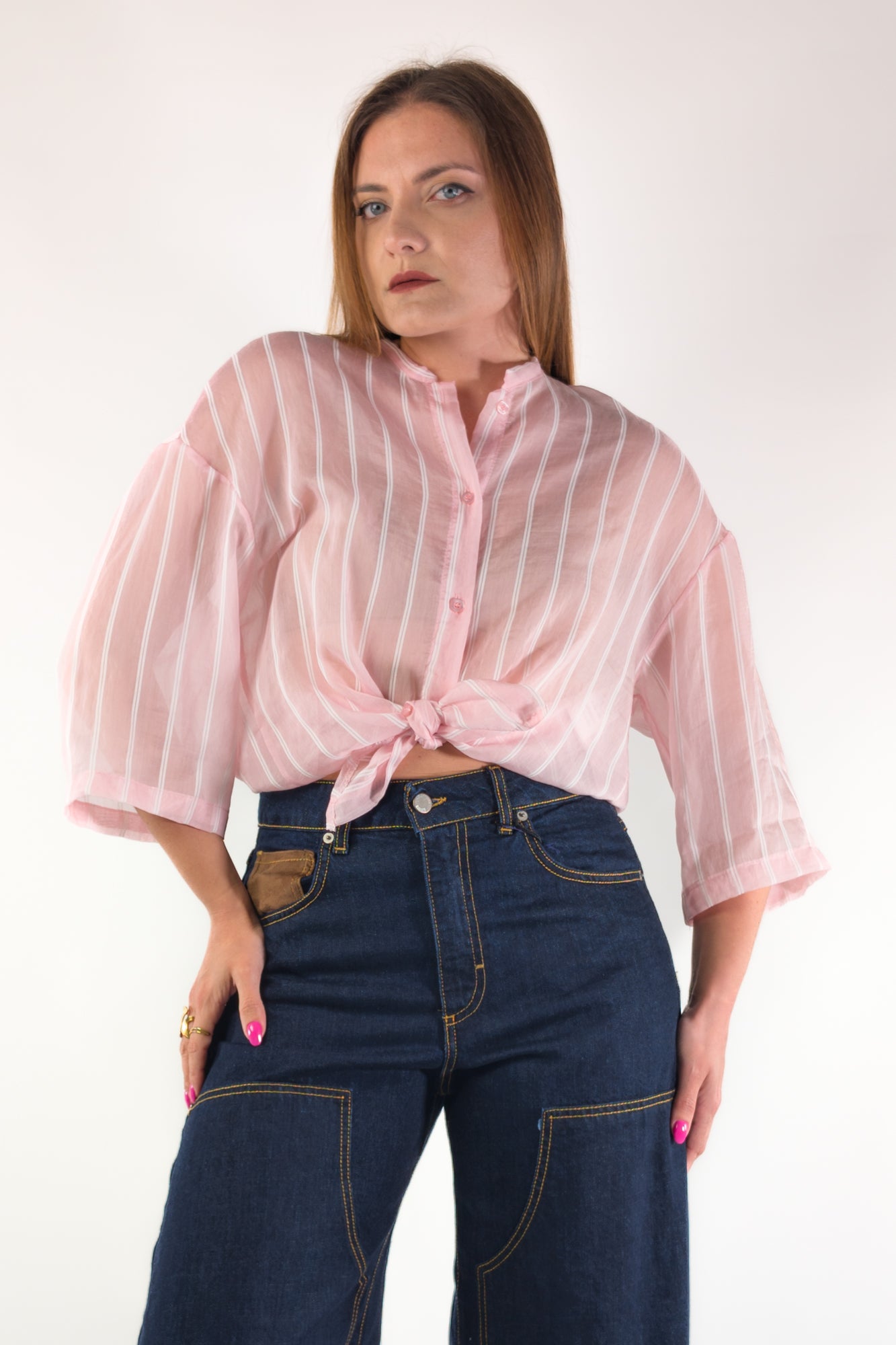 PE26 Vivienne Camicia 964 Rosa
