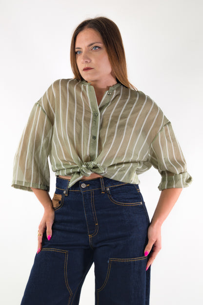 PE26 Vivienne Camicia 964 Verde