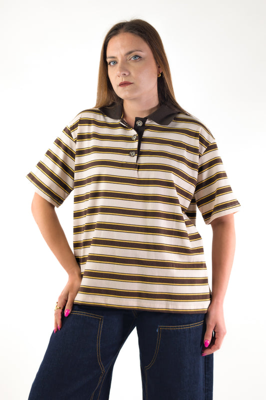 PE26 Susy Mix Maglia SH003684 Moro