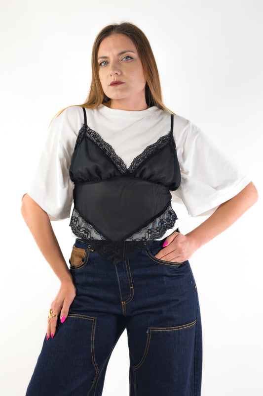 PE26 Susy Mix T-Shirt SH003847 Nero