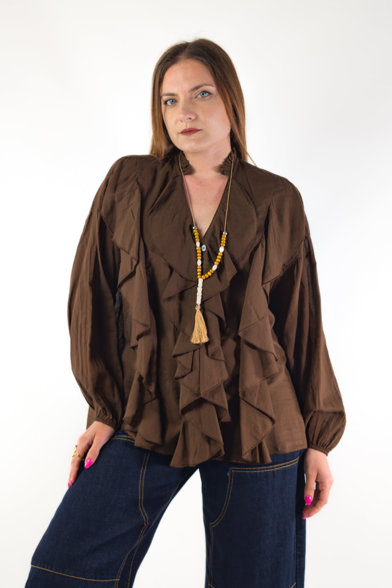 PE26 Susy Mix Camicia 265006 Moro
