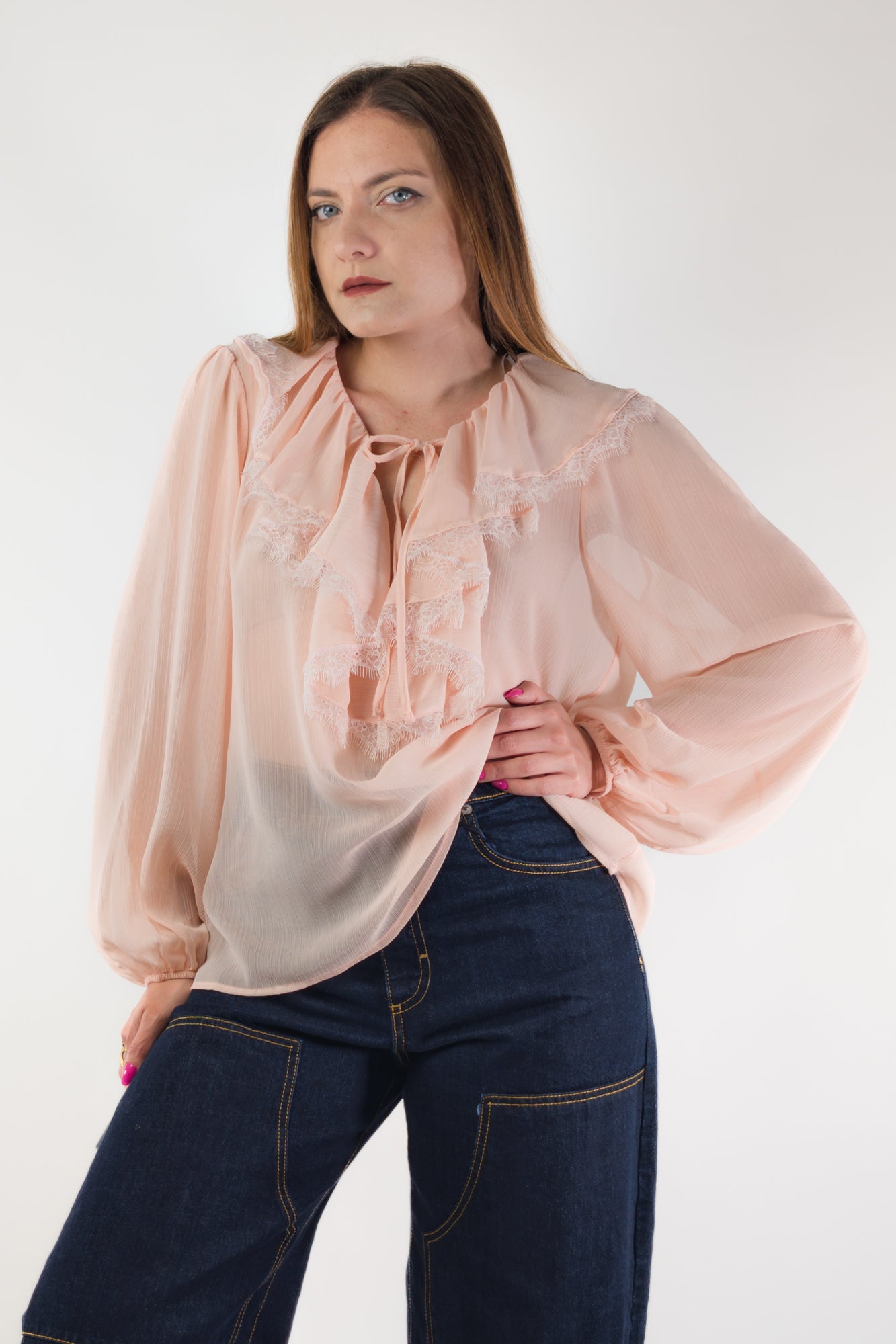 PE26 Susy Mix Camicia SM209A Cipria