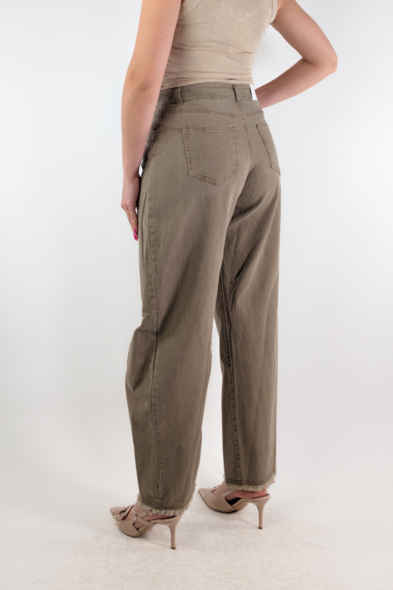 PE26 Tensione In Pantalone S26P023 Fango