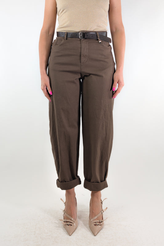 PE26 Susy Mix Pantalone 60285GL Moro