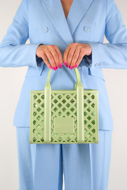 PE26 Marc Ellis Borsa FLAT PLOT SOFT GREEN / LIGHT GOLD