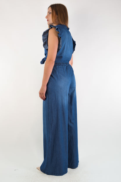 PE26 Susy Mix Pantalone S26M602 Blu