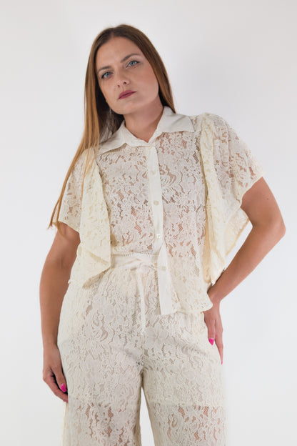 PE26 Susy Mix Camicia S33091 Burro