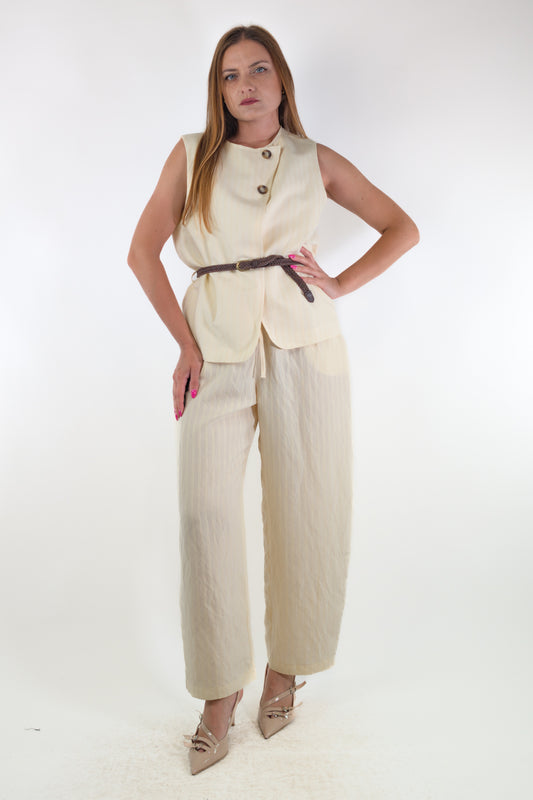 PE26 Susy Mix Pantalone M10657 Latte