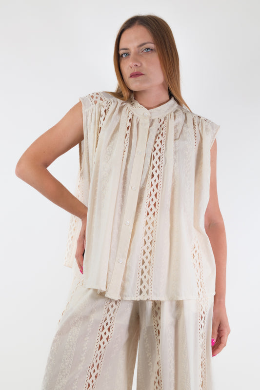 PE26 Have One Camicia CNO-Q142 Burro