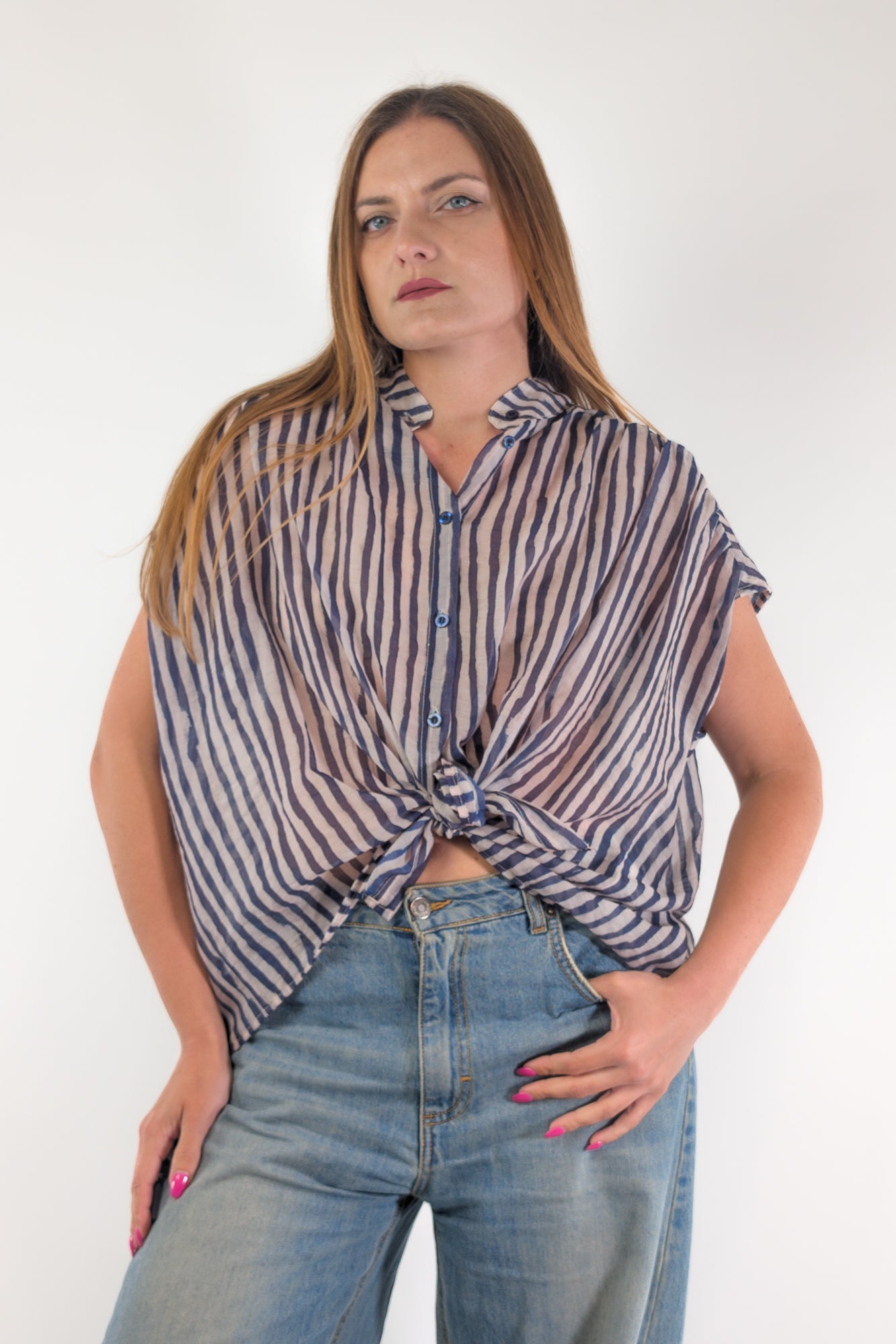 PE26 Susy Mix Camicia 33132 Blu