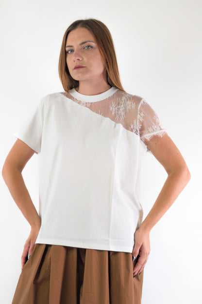PE26 Susy Mix Maglia 12127 Bianco