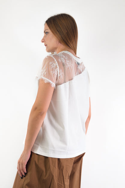 PE26 Susy Mix Maglia 12127 Bianco