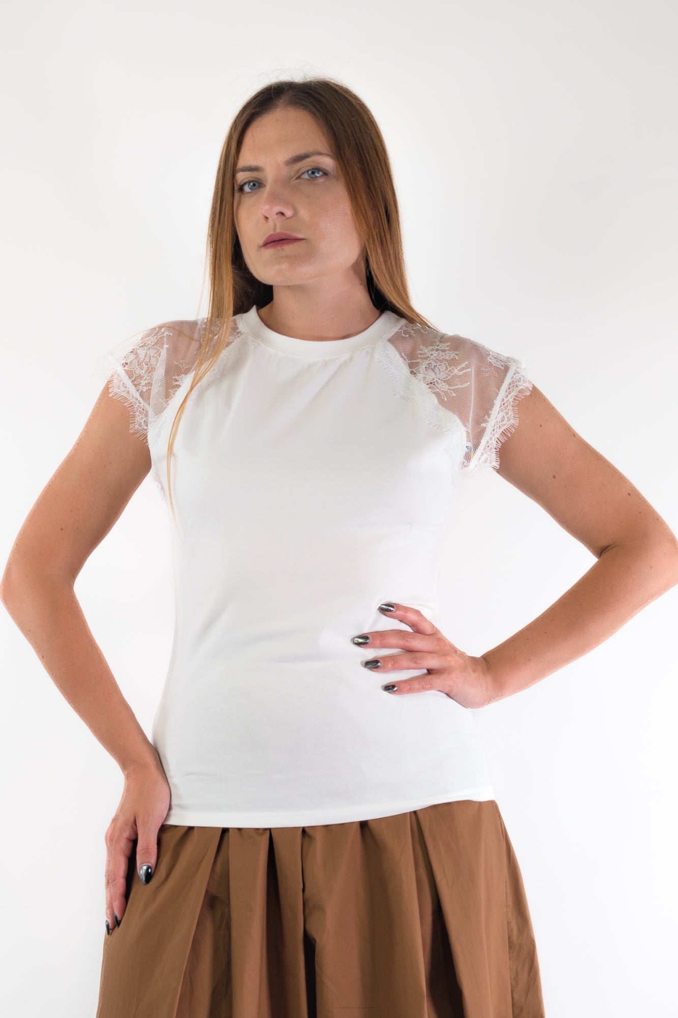 PE26 Susy Mix Maglia 12102 Latte