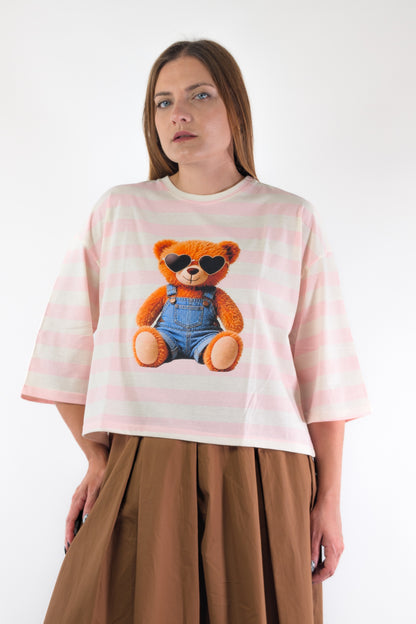 PE26 Susy Mix T-Shirt SH004356 Rosa