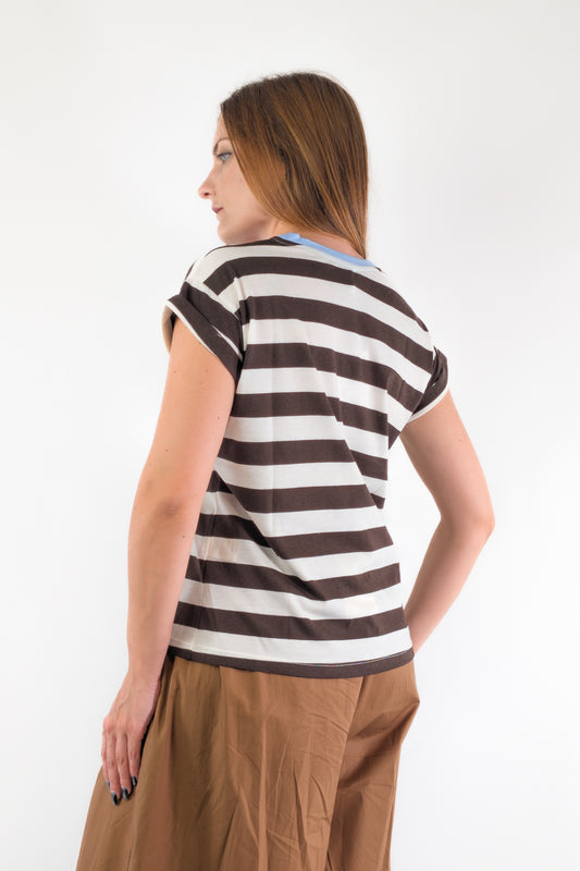 PE26 Susy Mix T-Shirt SH004357 Celeste