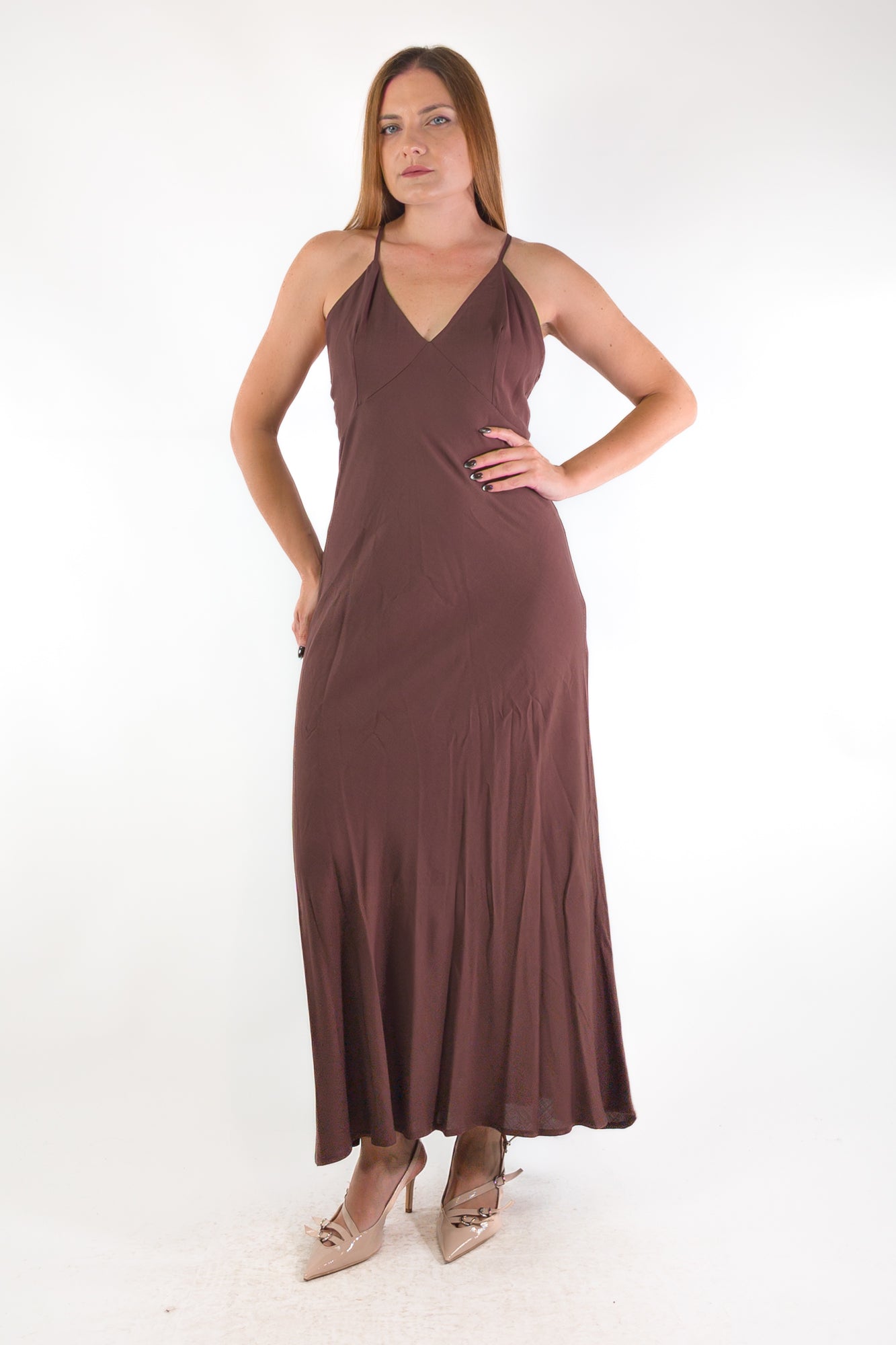 PE26 Susy Mix Abito V12610B672 Moro