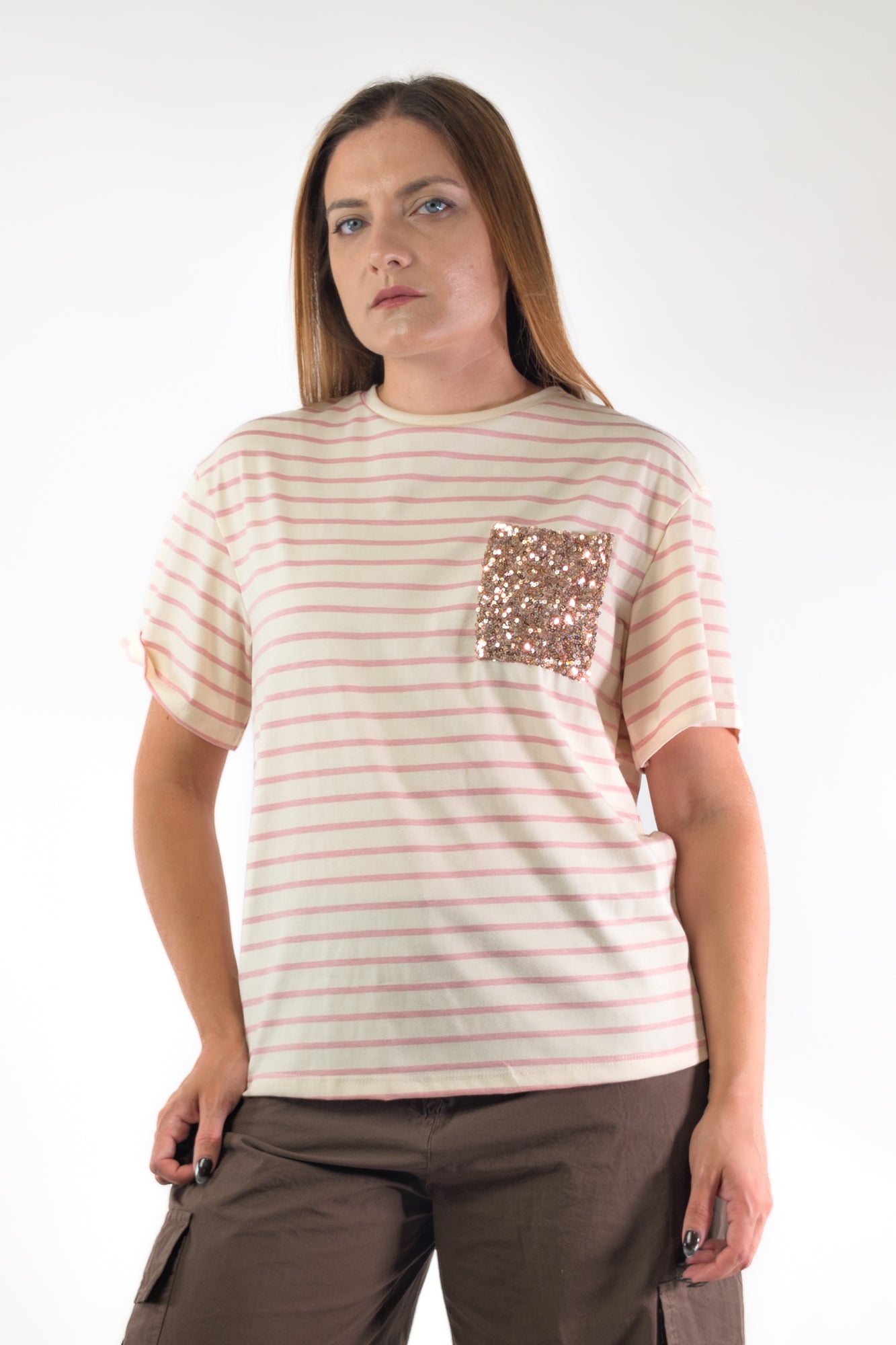 PE26 Susy Mix T-Shirt S0078R Rosa