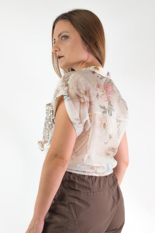 PE26 Susy Mix Camicia 26320C4 Latte