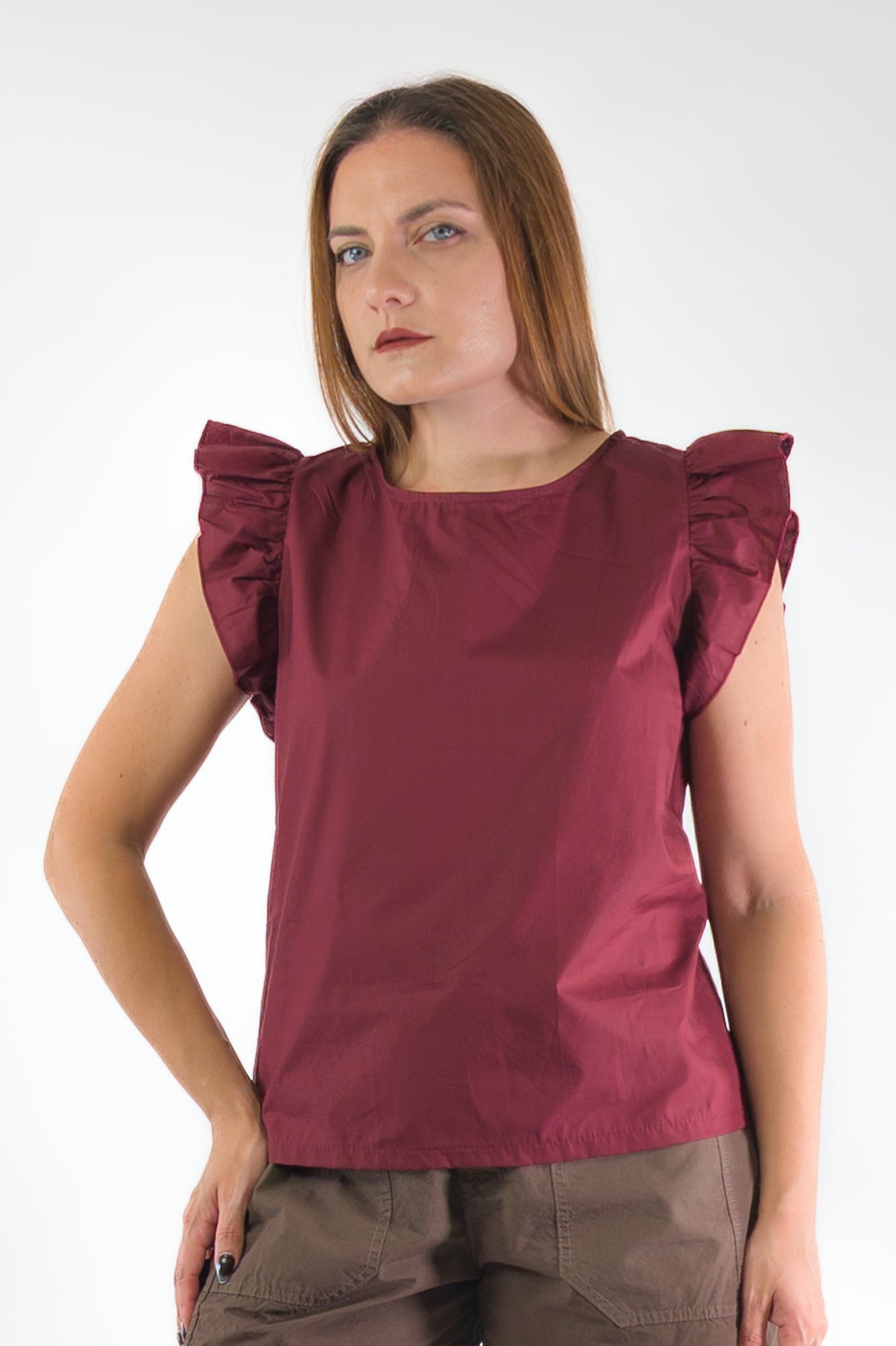PE26 Luxury Maglia 5731 Bordeaux