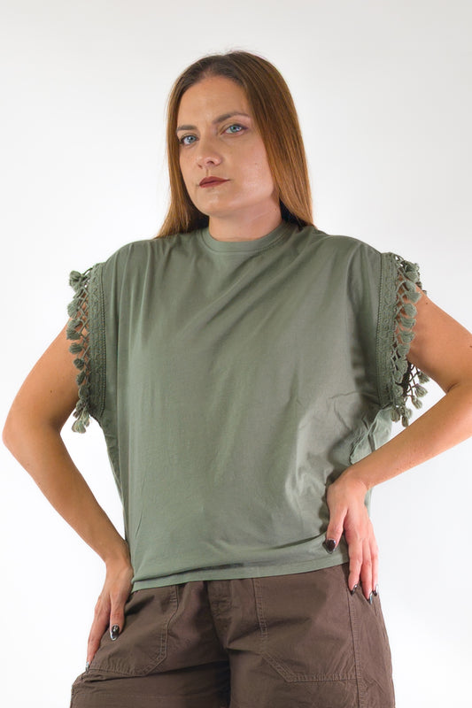 PE26 Susy Mix T-Shirt 2721 Militare