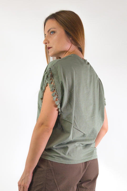 PE26 Susy Mix T-Shirt 2721 Militare