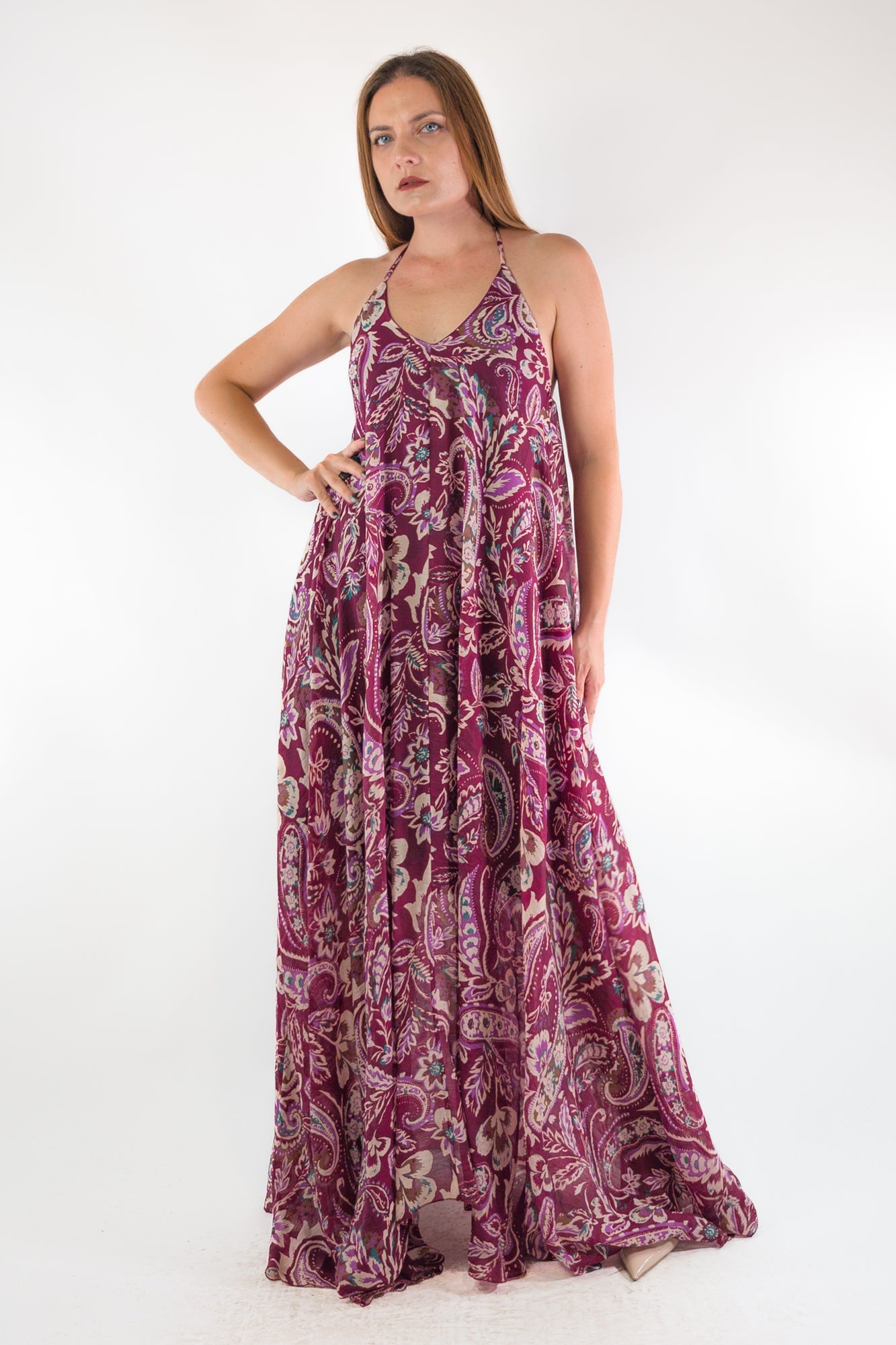 PE26 Susy Mix Abito 619343 Bordeaux