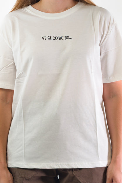 PE26 Luxury T-Shirt 2529 Si Si Come No