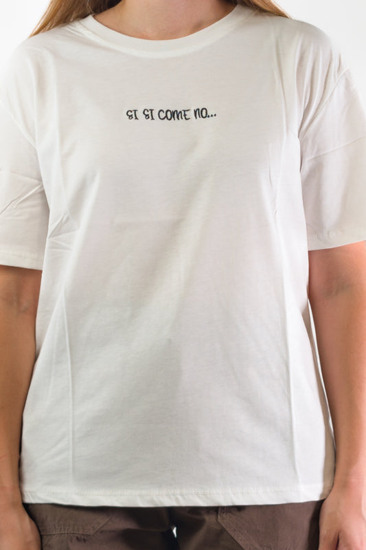 PE26 Luxury T-Shirt 2529 Si Si Come No