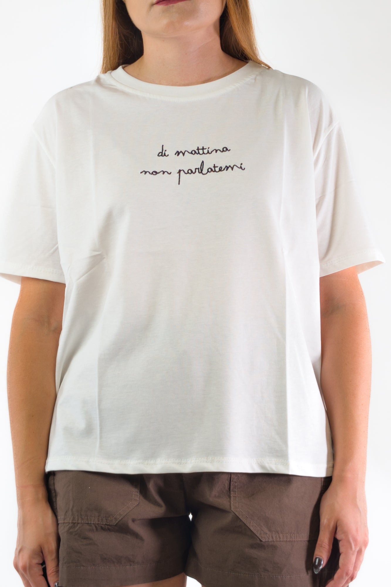 PE26 Luxury T-Shirt 2529 Di Mattina Non Parlatemi