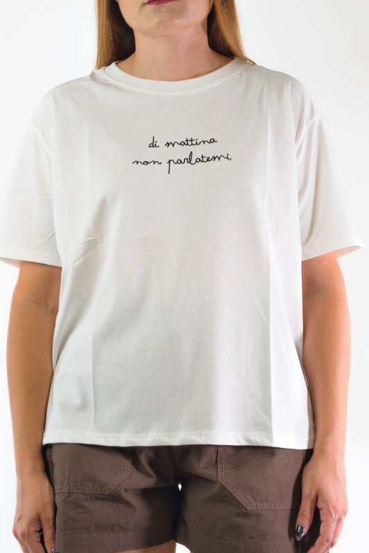 PE26 Luxury T-Shirt 2529 Di Mattina Non Parlatemi