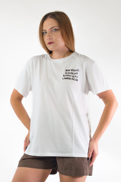 PE26 Luxury T-Shirt C10000 Non Voglio Soluzioni