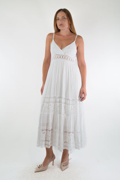 PE26 Luxury Abito 101880 Bianco
