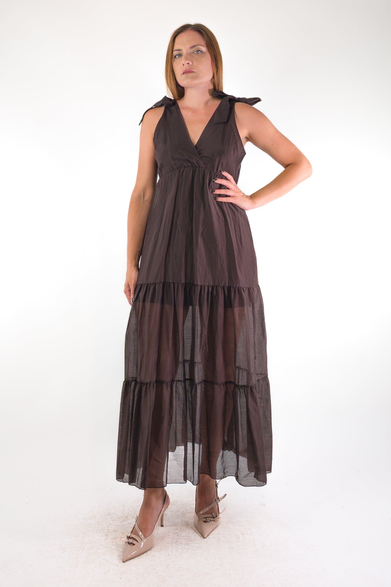 PE26 Luxury Abito 15396 Moro