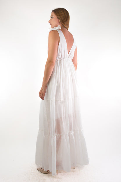 PE26 Luxury Abito 435900 Bianco