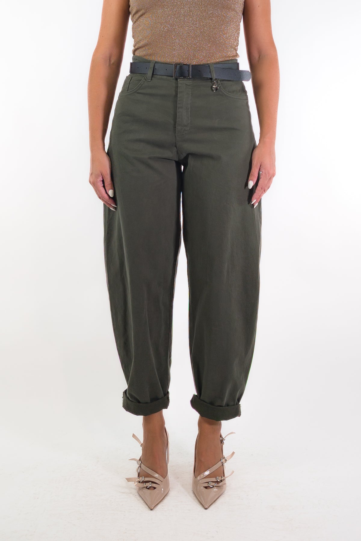 AI26 Susy Mix Pantalone 60285PMTR Militare